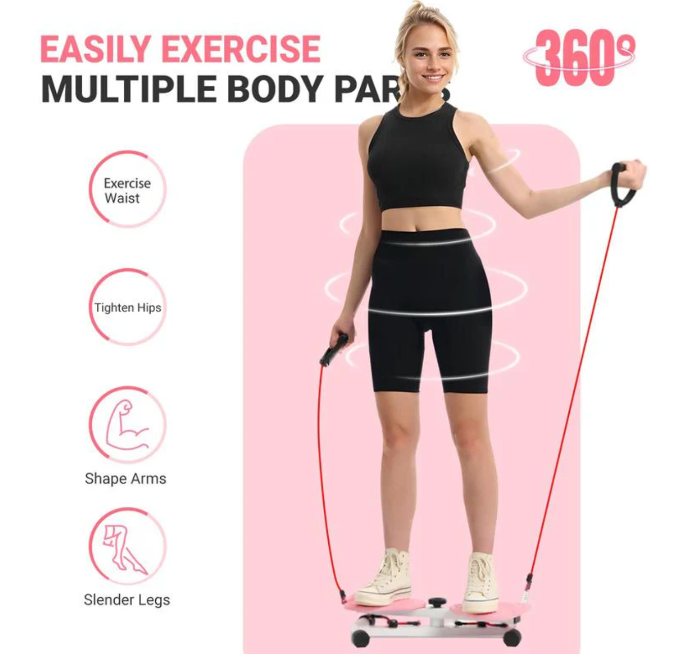 Waist Twist Machine Fitness Equipment